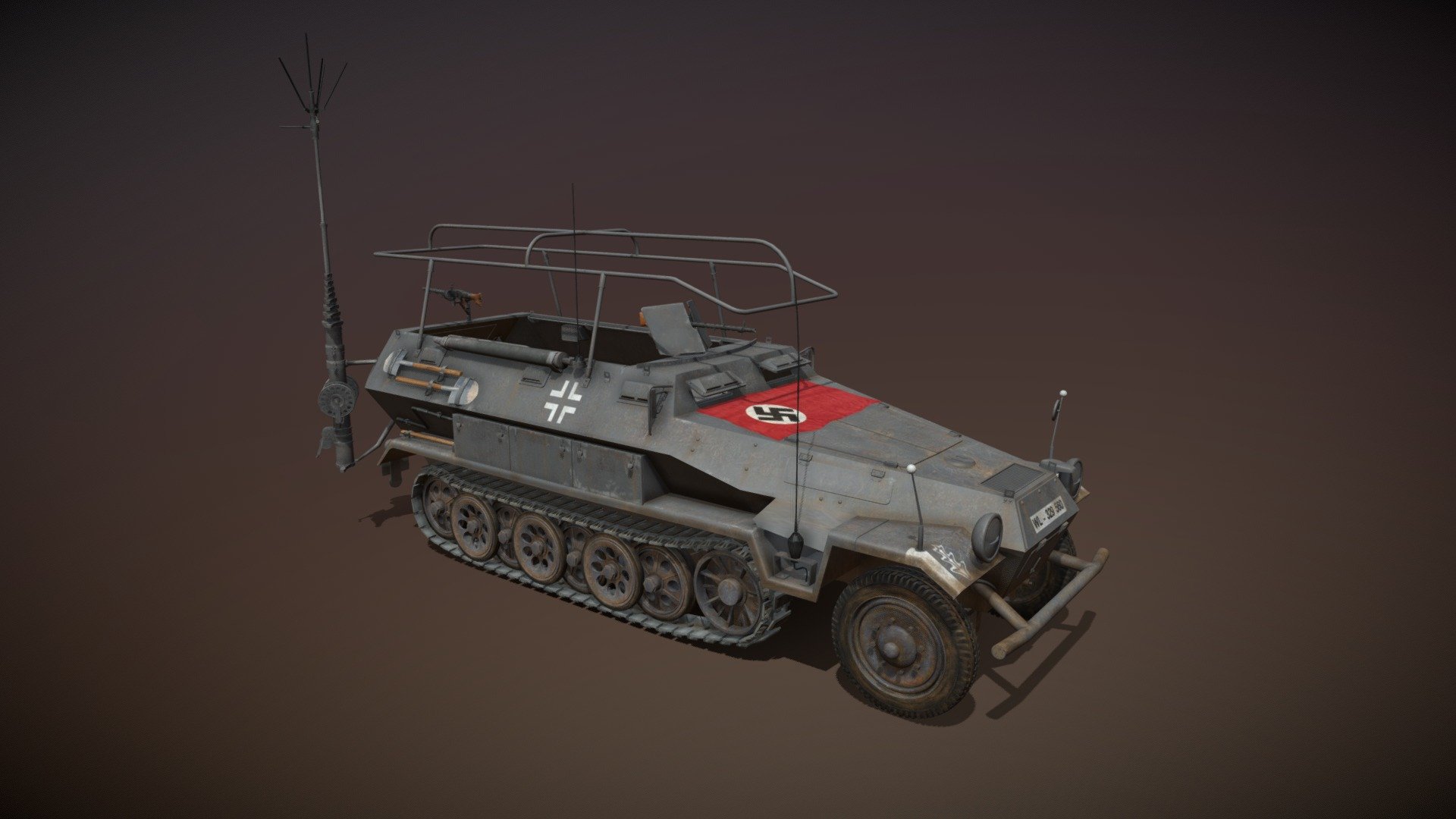 SD.KFZ 251/3 Ausf.A – Communications Vehicle