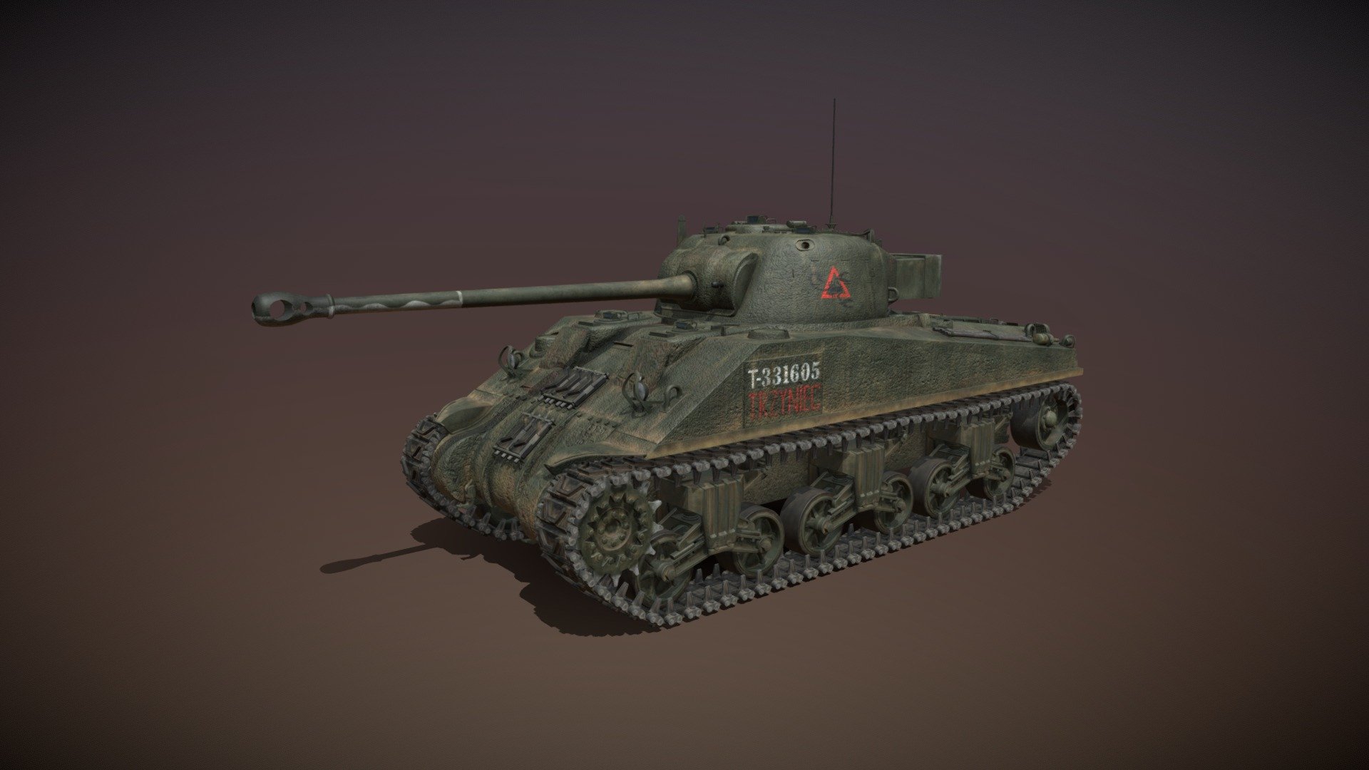 Sherman MK VC Firefly – Tryniec