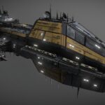 space force one destroyer 3d model
