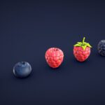 stylized ice cream sunday game ready 3d model