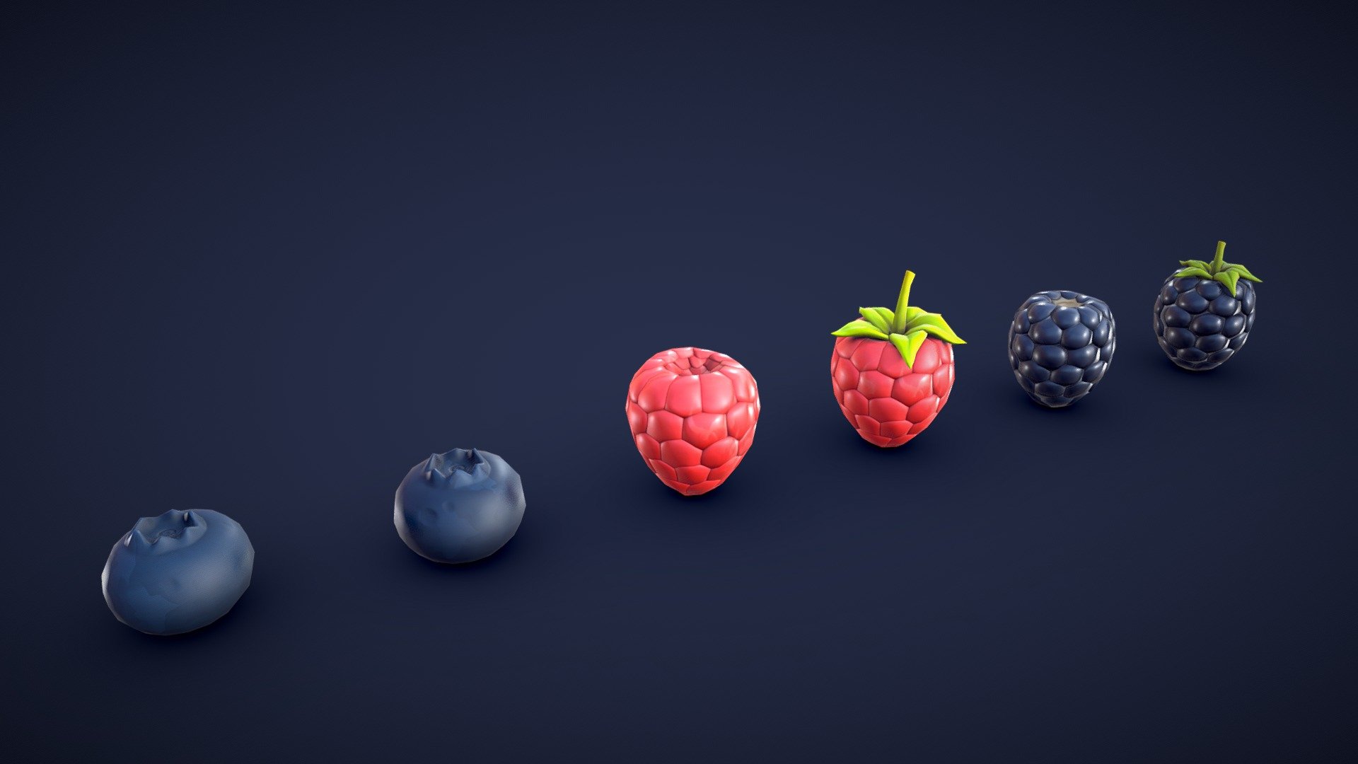 Stylized Ice Cream Sunday – Game Ready