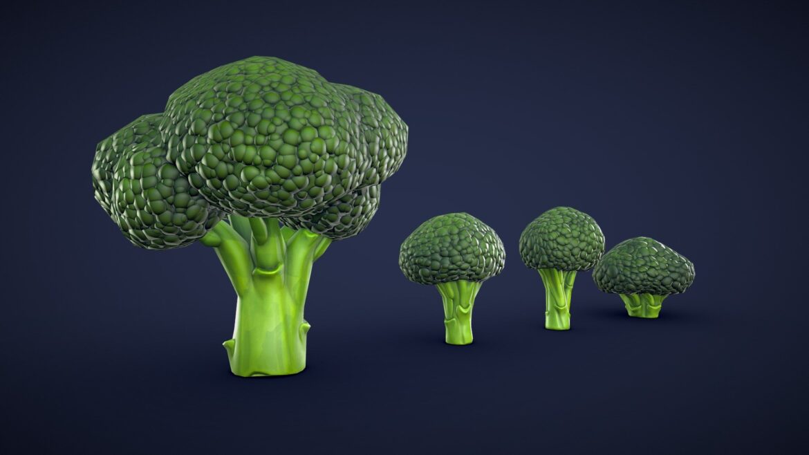 stylized ham sandwich low poly 3d model