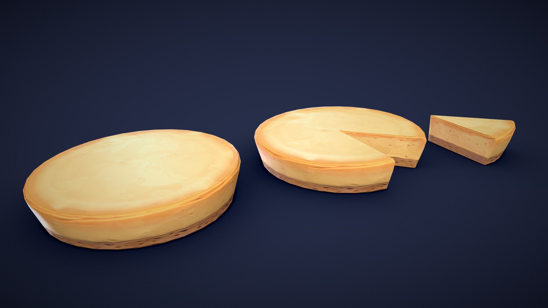 Stylized Pastries Collection – Low Poly