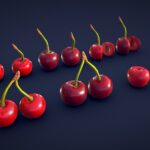 Stylized Cherry – Low Poly