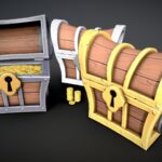 Stylized Chest (Iron, Gold, Silver)