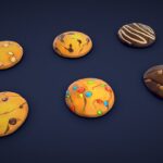 Stylized Pastries Collection – Low Poly