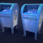 Stylized Mailbox – Low Poly