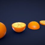 Stylized Orange – Low Poly