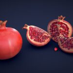 Stylized Pomegranate – Low Poly