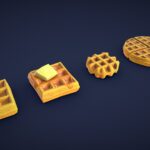 Stylized Pastries Collection – Low Poly