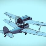 “The Pigeon” Low Poly Dogfighter