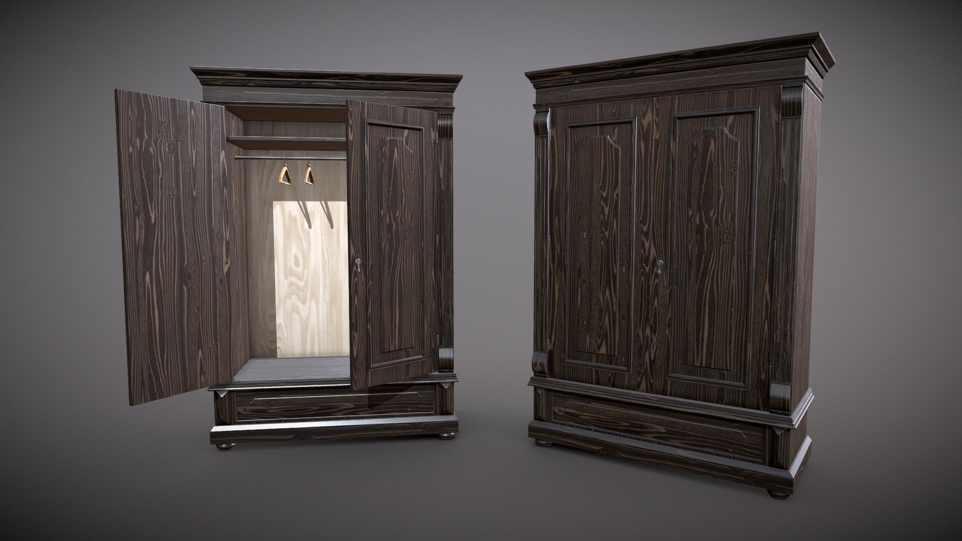 Vintage Wardrobe (Clean and Dirty)