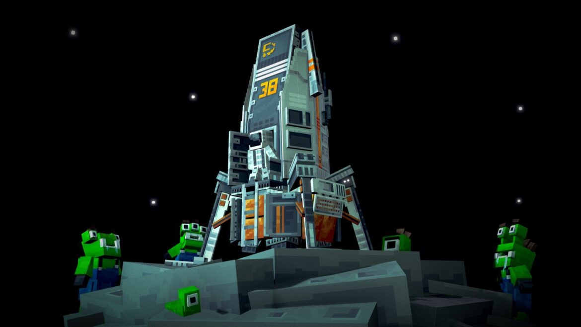 visitor 3d model