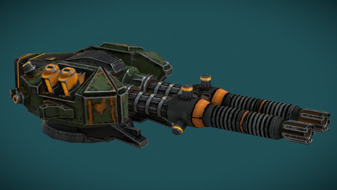 weapon for the vr project 2 3d model