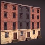 12 grimmauld place harry potter 3d model