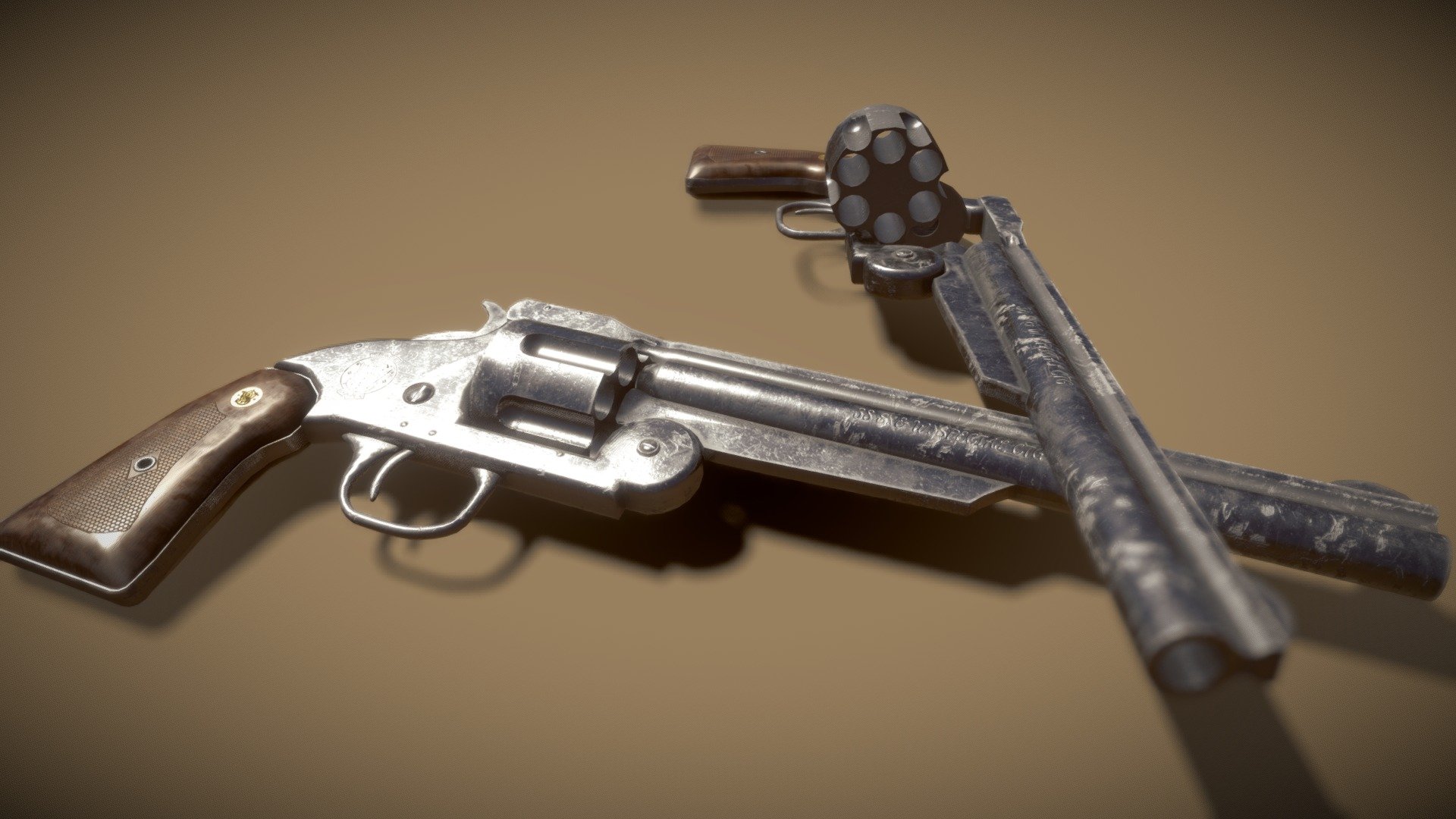 38. Smith and Wesson Revolver