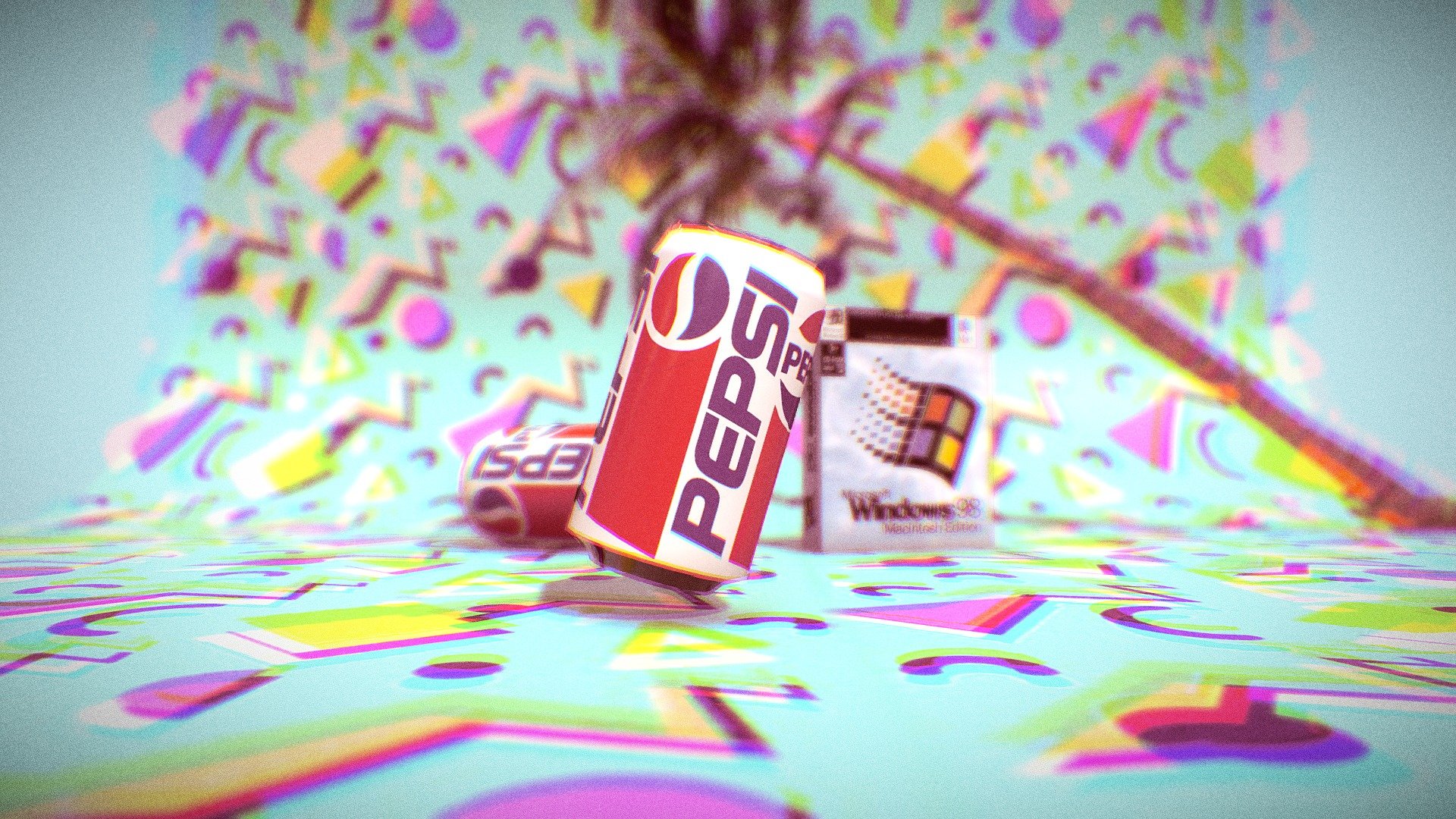 Aesthetic Pepsi background