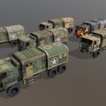 Animated Radar truck