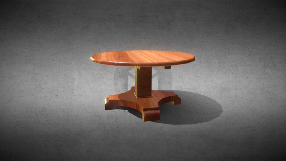 bar table 3d model