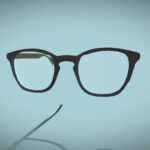 Black rim glasses