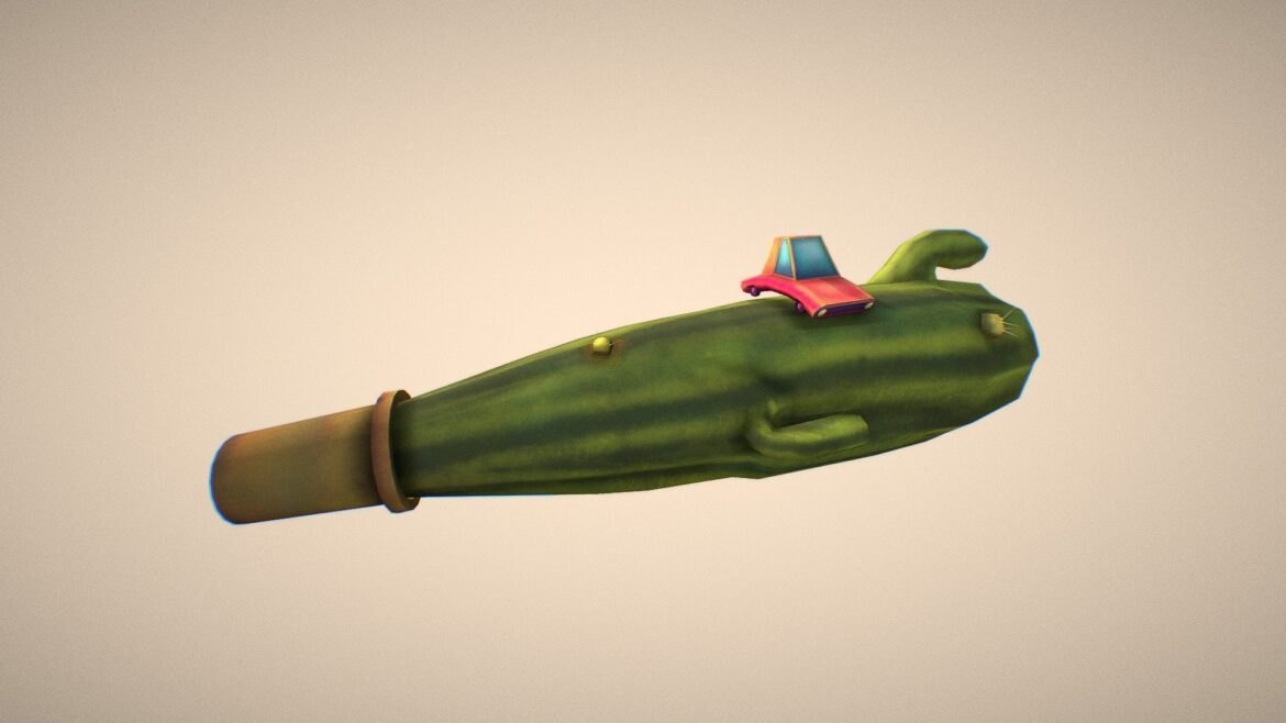 carctus 3d model
