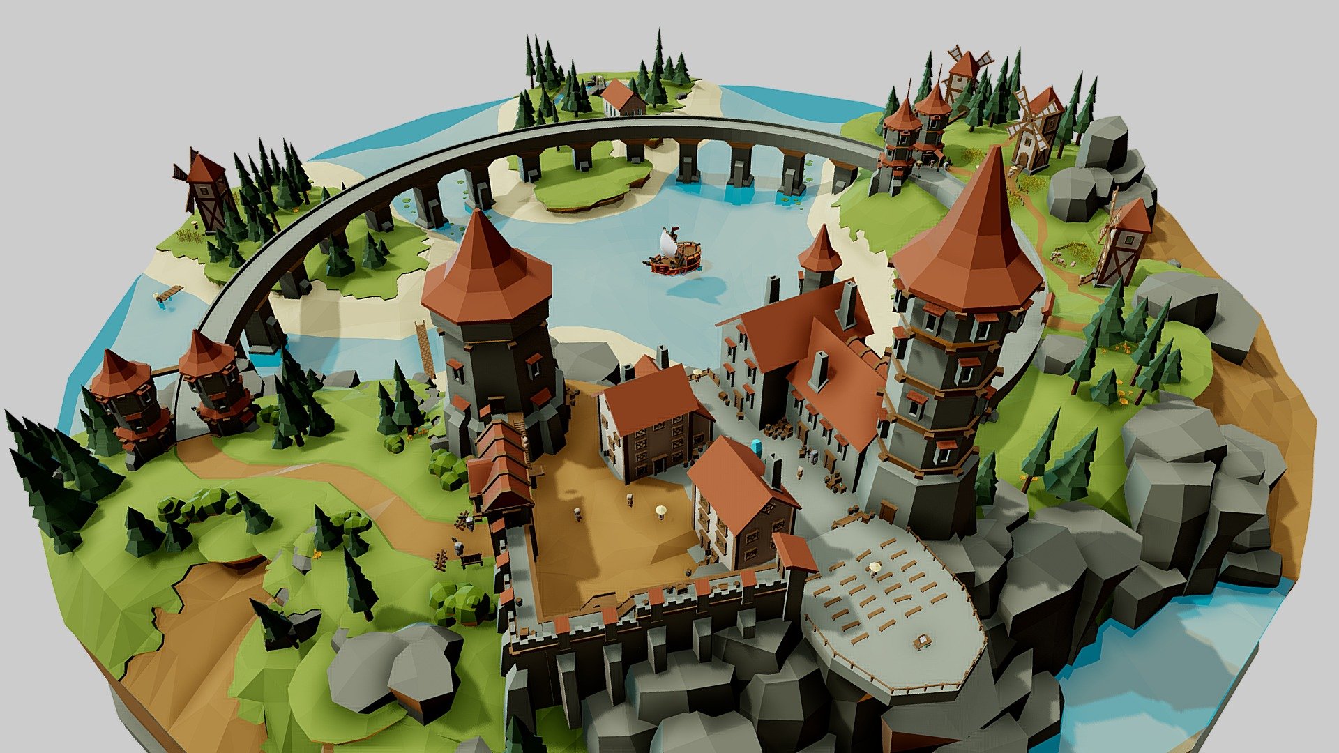 Circle bay Castle (Scene)