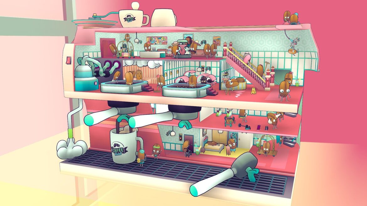 coffee hotel 3d model
