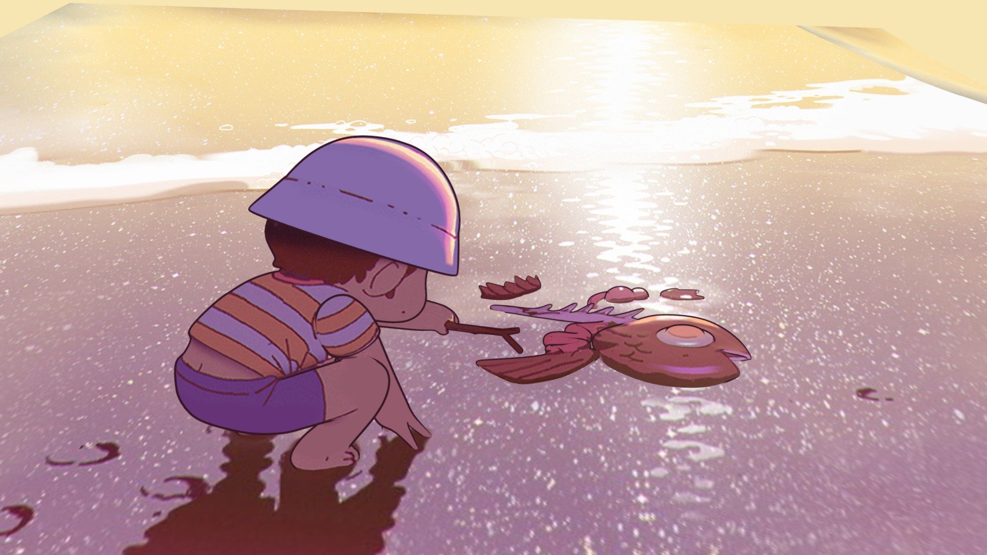 Curious Boy – Fan Art