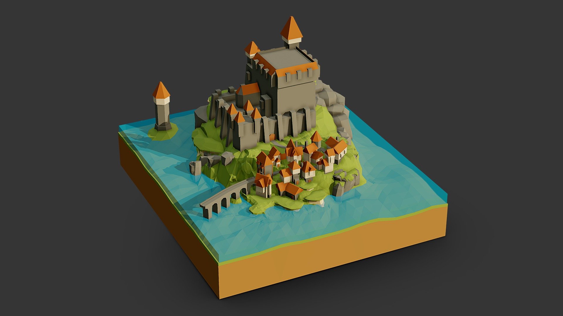 Fantasy Castle sketch 2