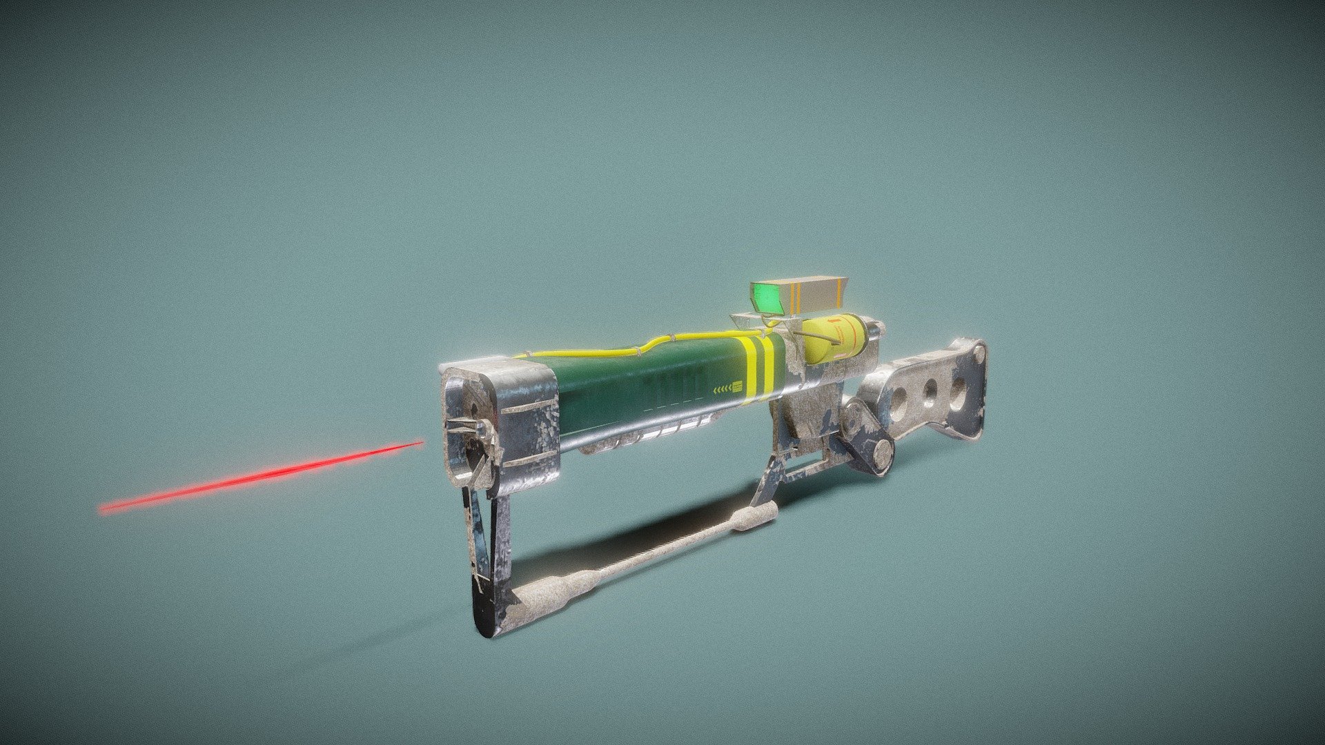 Laser Rifle / Righteous Authority