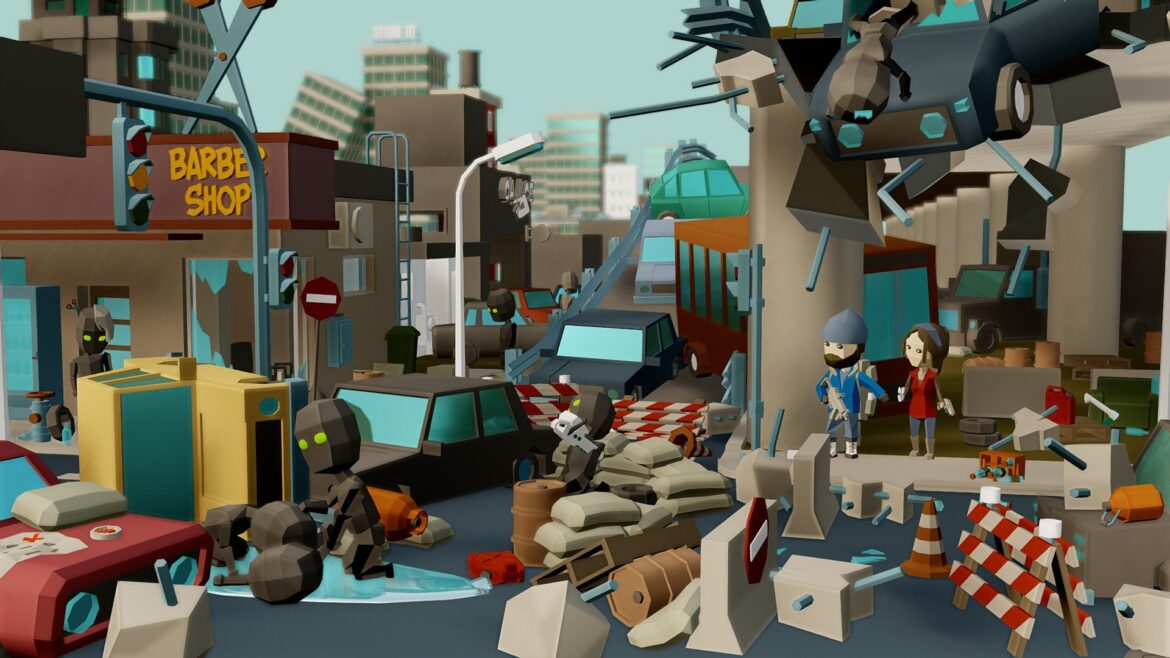 lost of us test scene 3d model