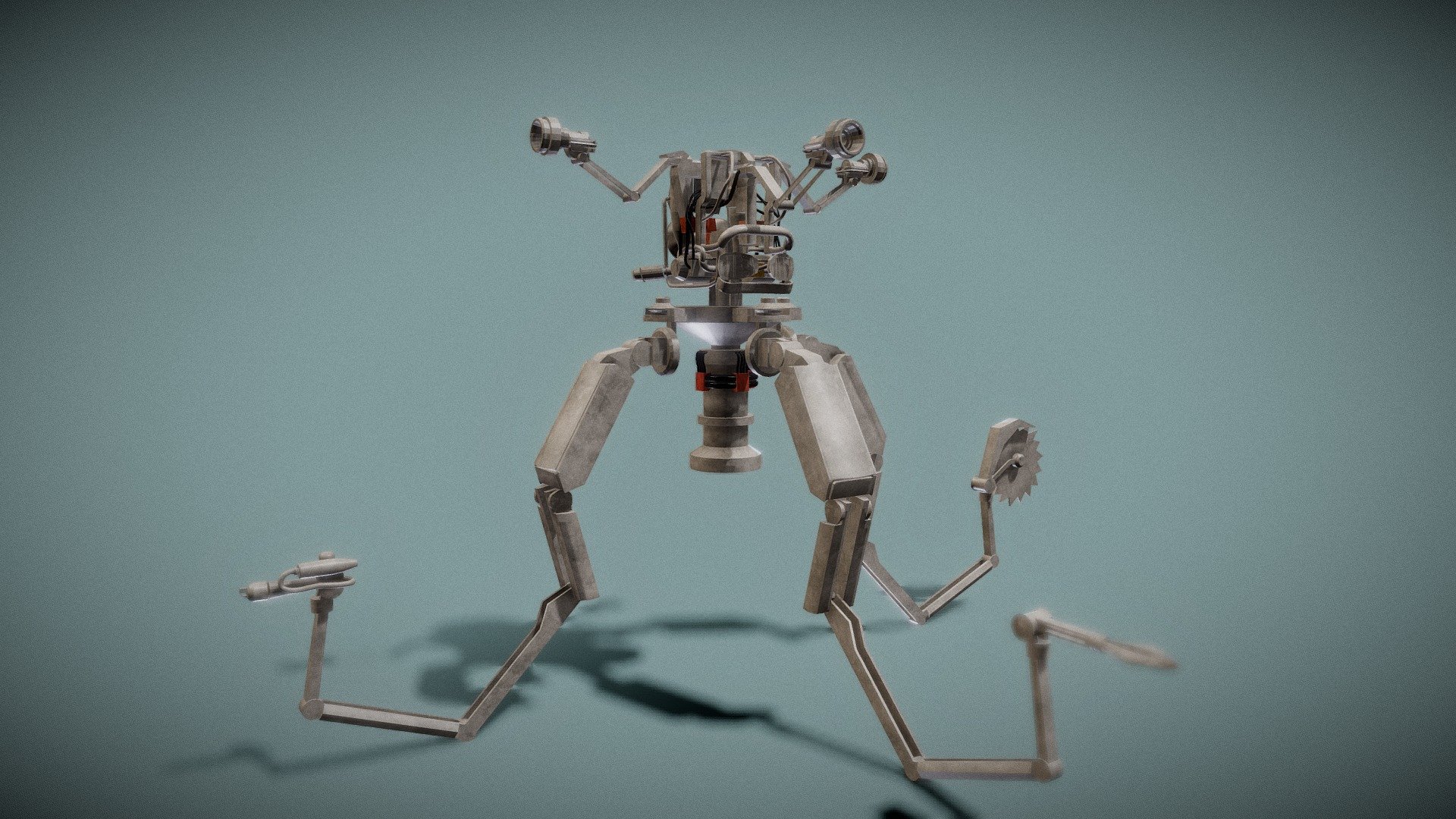 Mr Handy W/ better textures