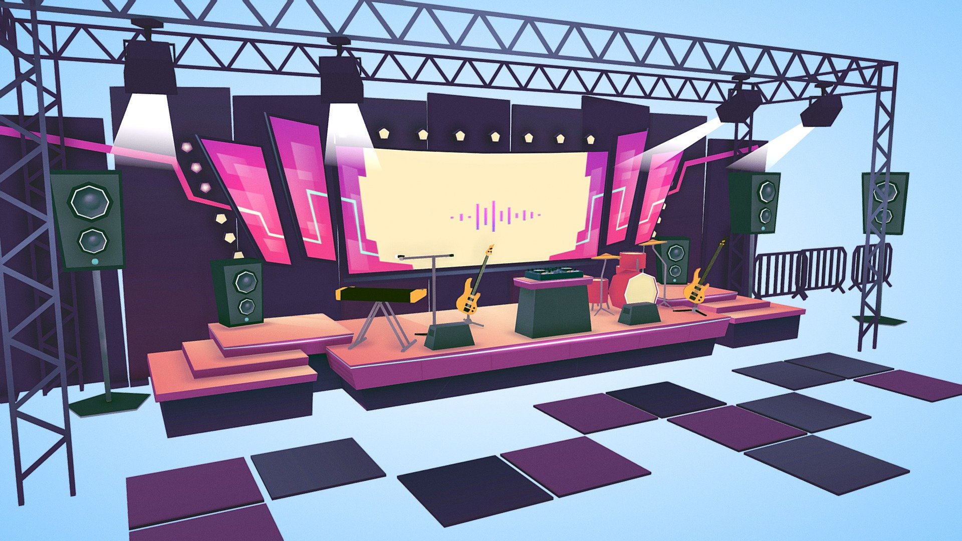 MUSIC CONCERT FESTIVAL DJ SCENE INSTRUMENT