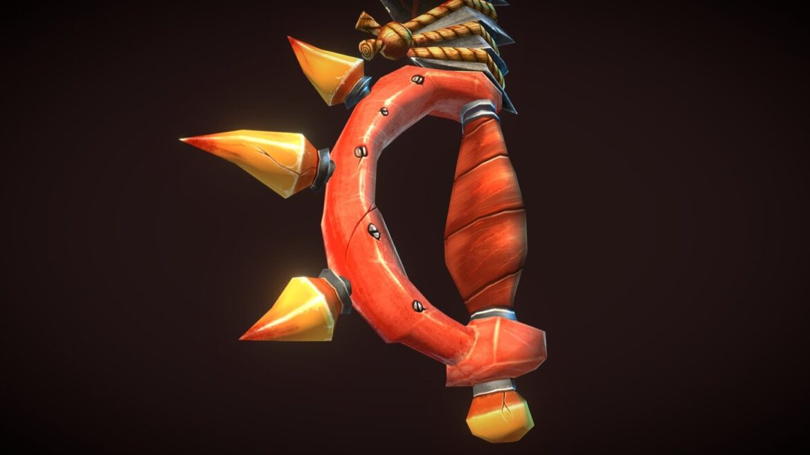 pirate lord scimitar 3d model
