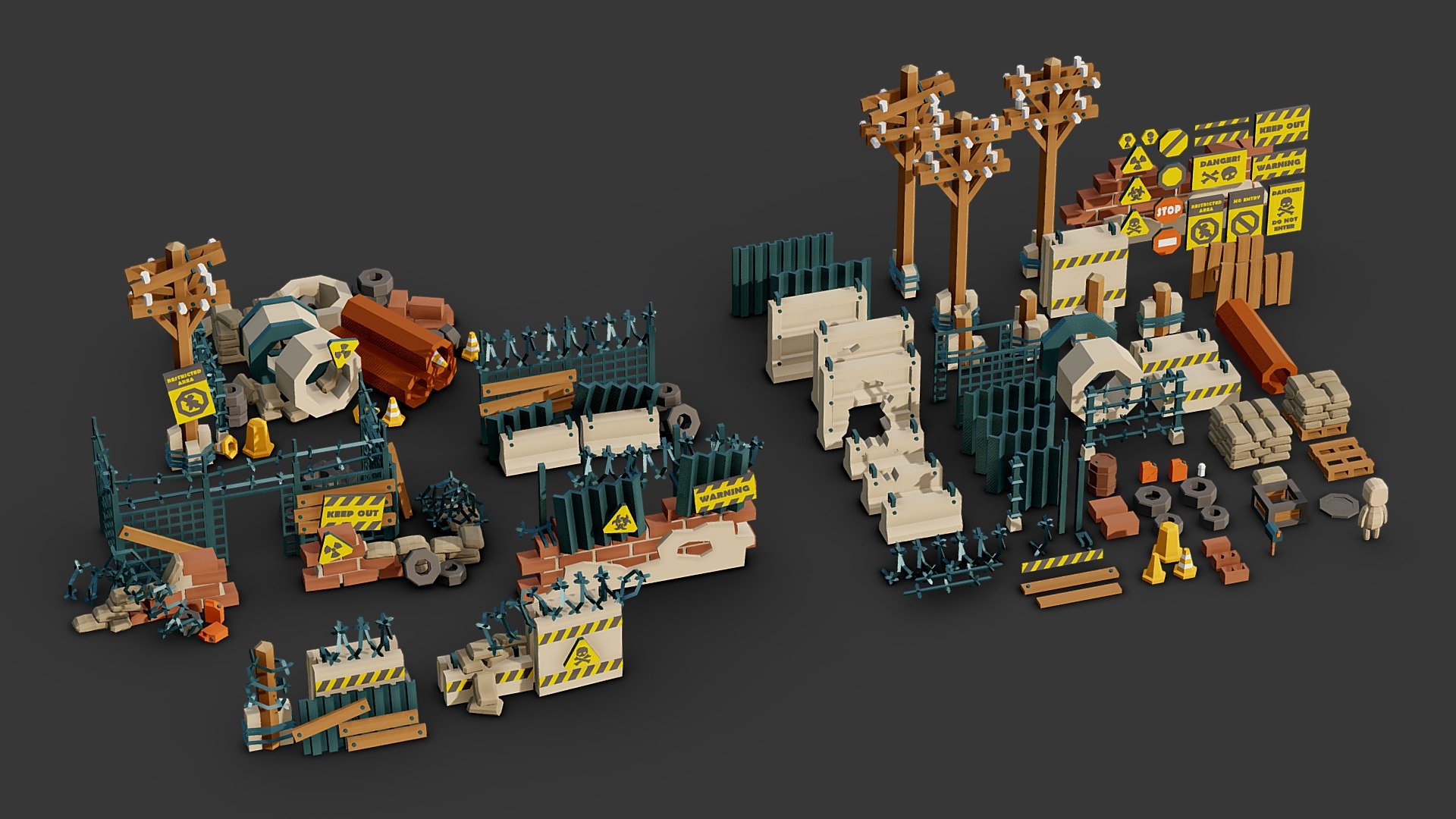 Post Apocalyptic Outdoor (Assets)