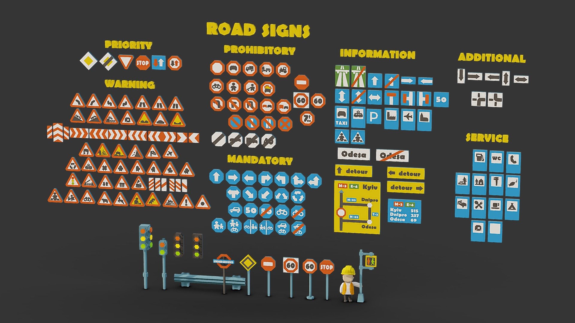 Road Signs (Assets)