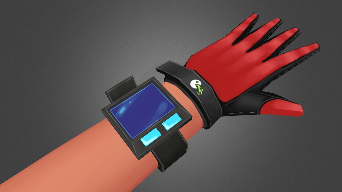 Skydiver hands