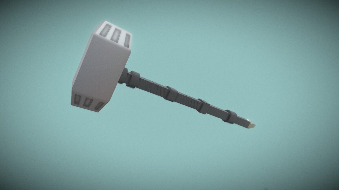sledges hammer 3d model