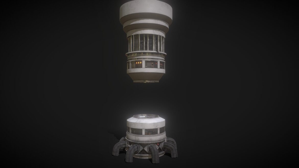 star wars jedi surviour bacta tank 3d model