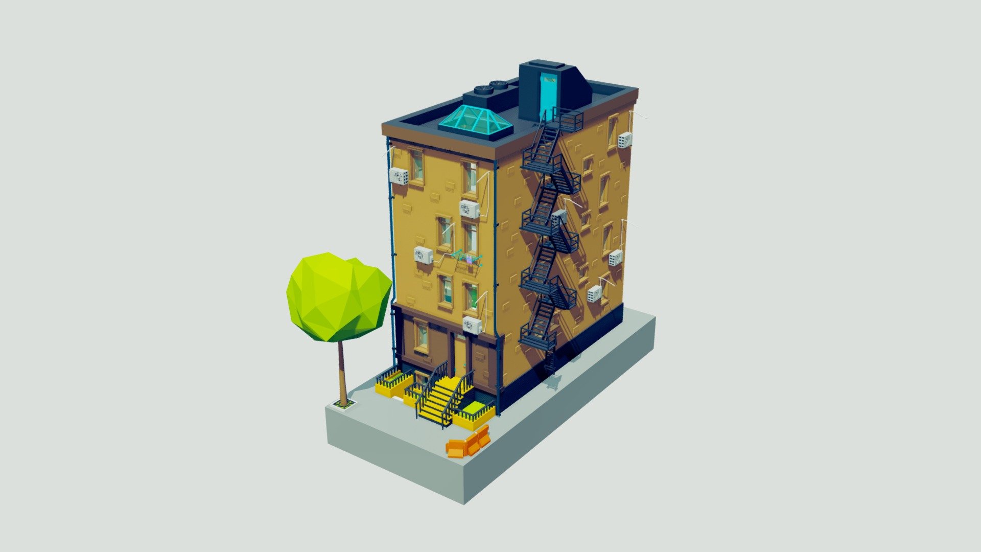 Street building