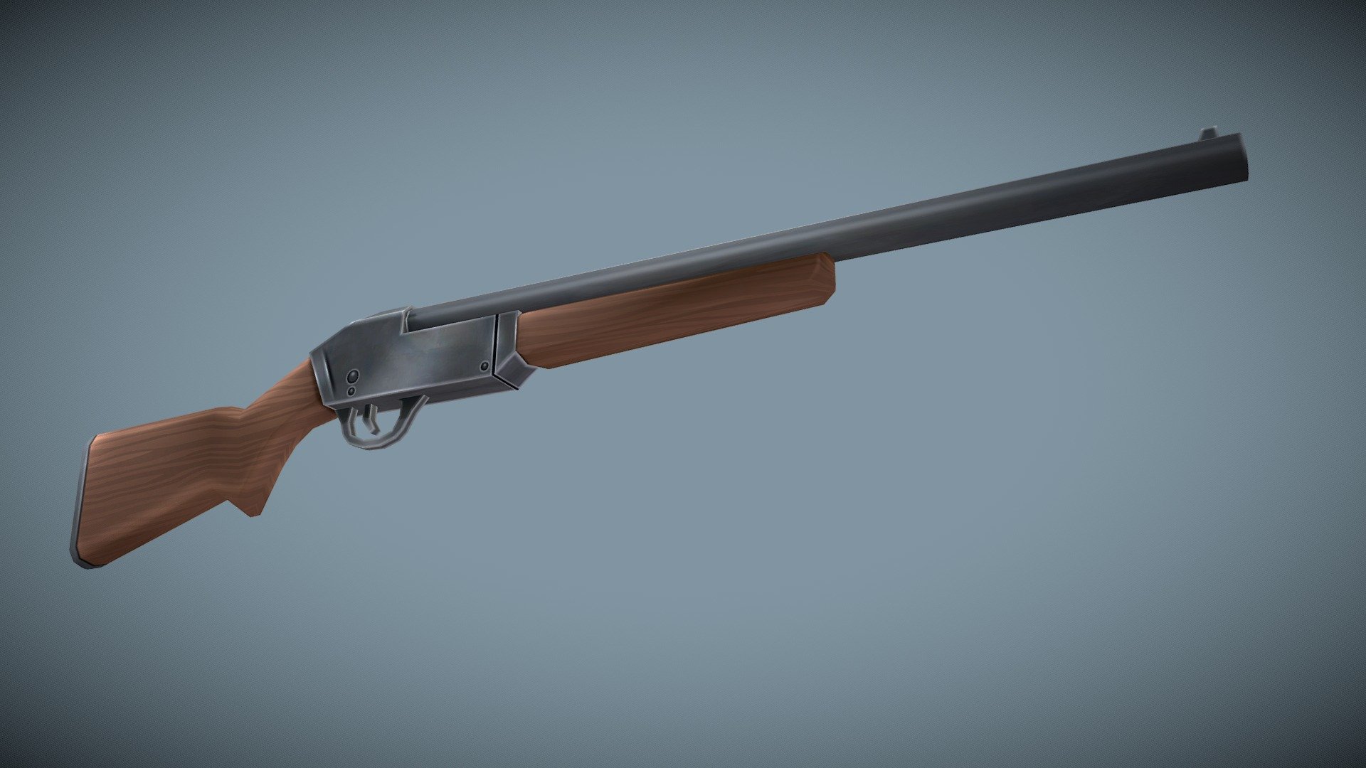 Stylized Single Barrel Shotgun [Heroes of Valor]