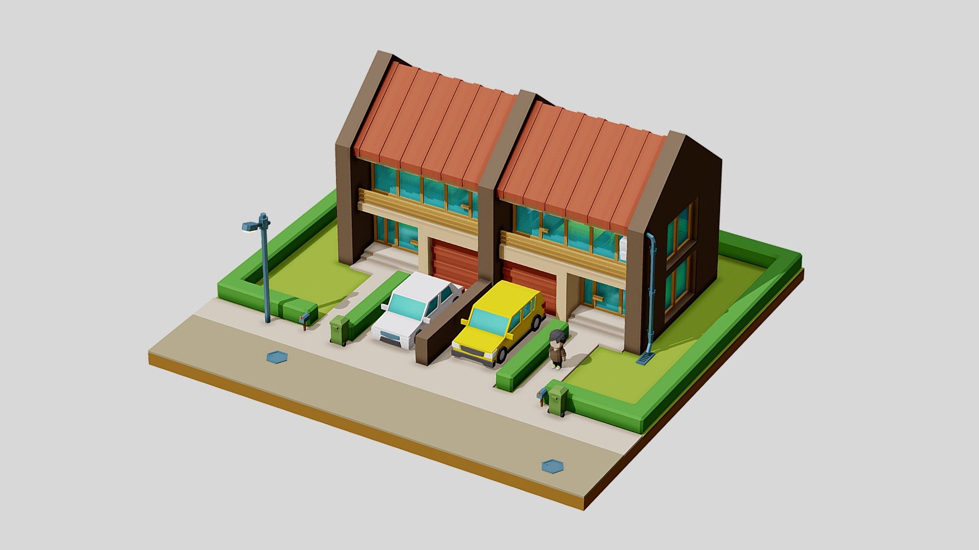 Suburbian Building #2