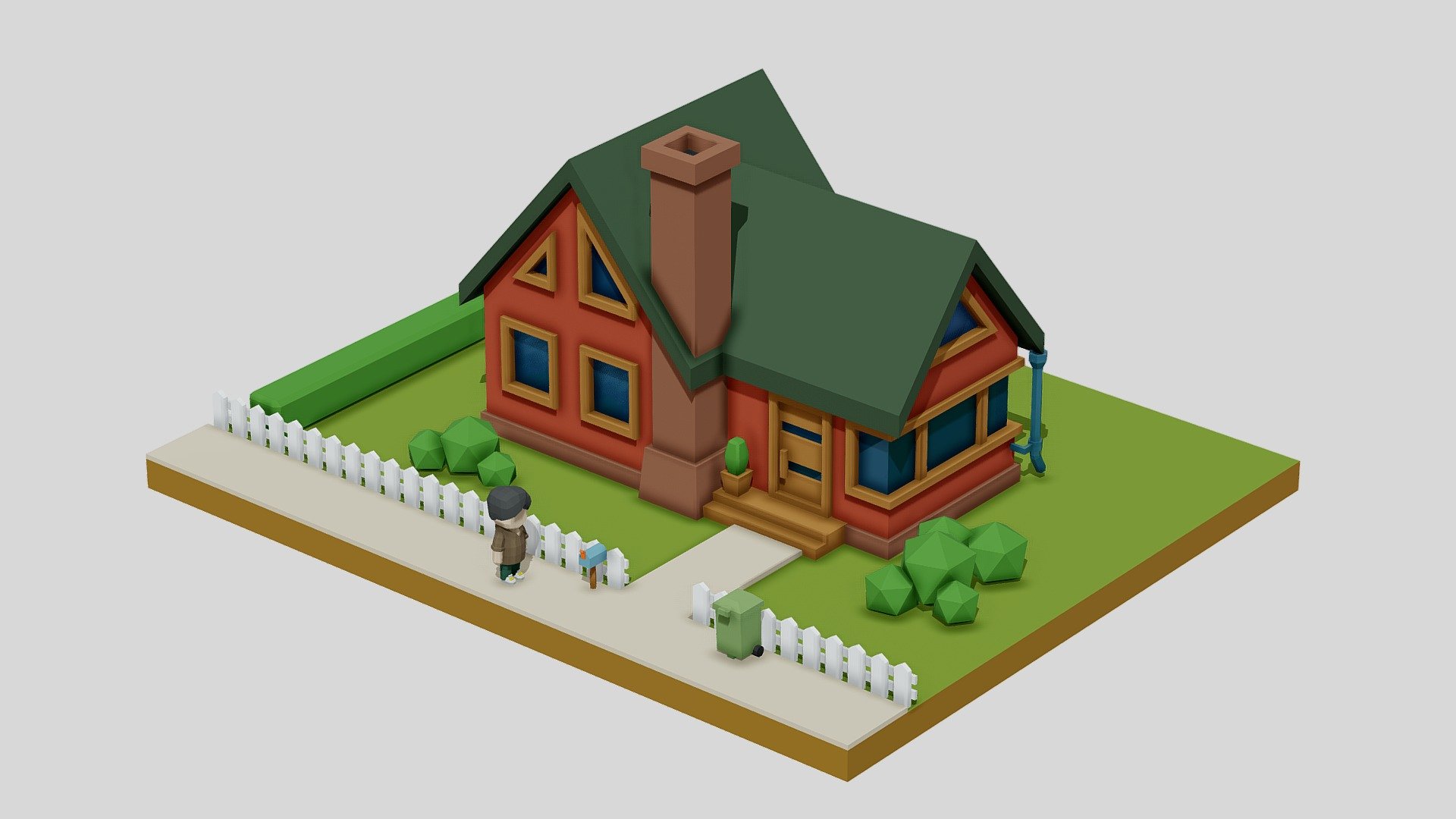 Suburbian Building #4