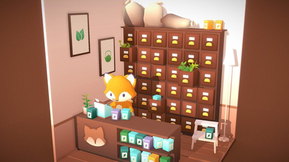 the foxs teas 3d model