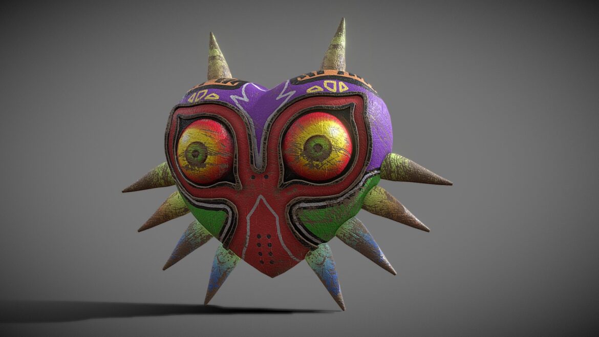 the legend of zelda majoras mask 3d model