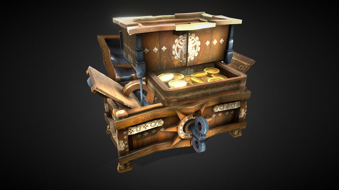 the magic coin multiplicator 3d model