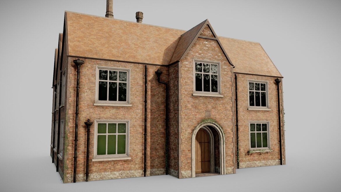 victorian house 3d model
