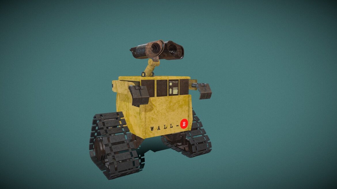 wall e 3d model