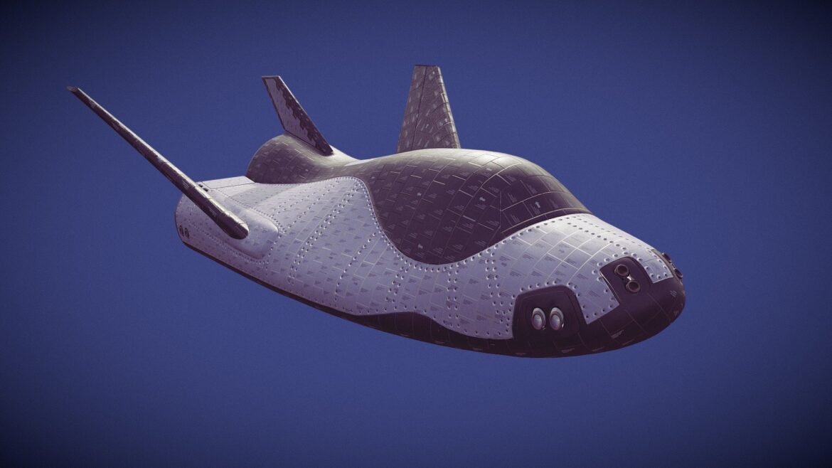 dream chaser 3d model