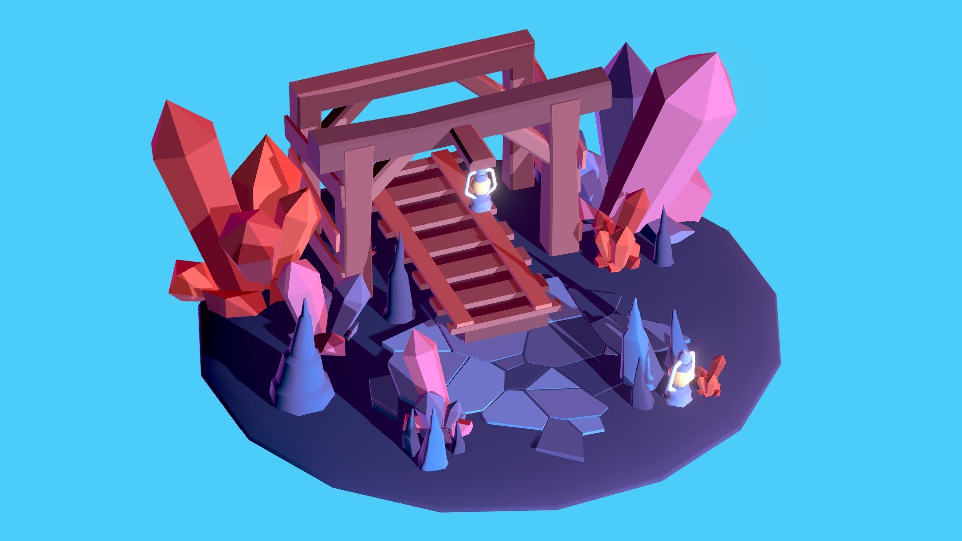 Ethereal Games – Crystal mine